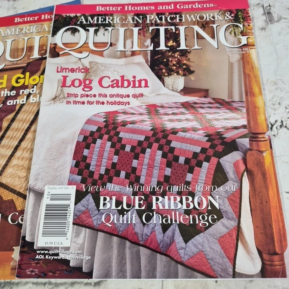 Vintage Quilting‎ Magazines Pattern Booklets Lot Of 7 American Patchwork...